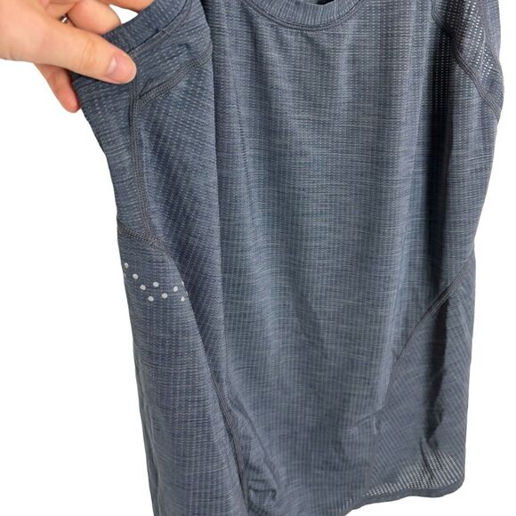 Zella Gray Racerback Tank Top Women's Size Small - Picture 2 of 6